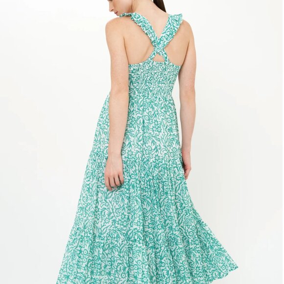 OLIPHANTDESIGN Ruffle Cross Back Midi - Picture 3 of 12
